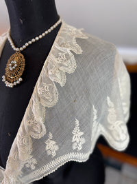 Rokoko-Damen-Fichu, England, ca. 1790