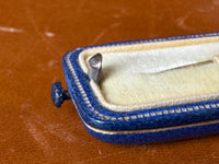 Gold Tie Pin with Pearl in Original Friedländer Berlin Case, Kaiser Wilhelm II.