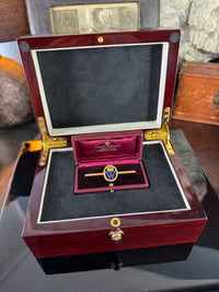 Épingle de présentation de l'empereur Guillaume II – Bijou rare du joaillier de la Cour Werner, Berlin