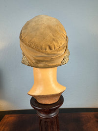 French Velvet Cloche, ca. 1925 – Art Deco Hat
