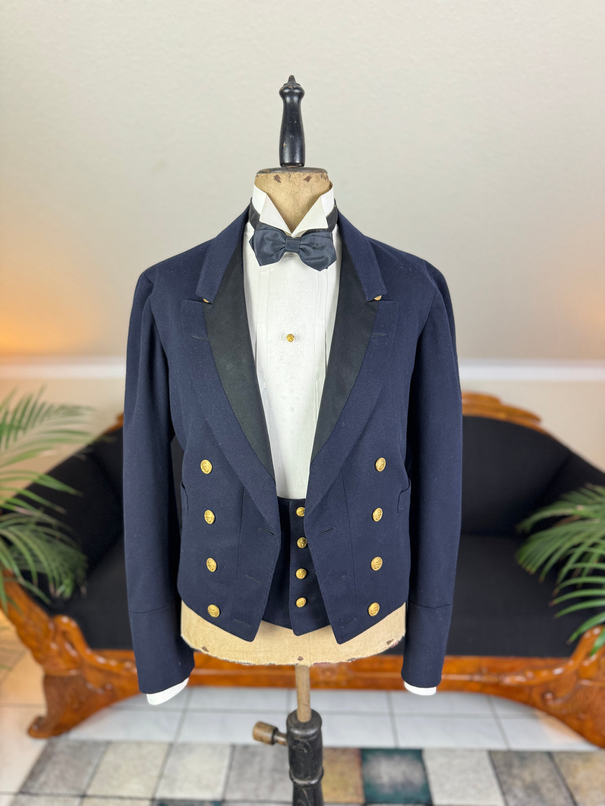 Messjacke und Weste von Prinz Adalbert von Preußen, ca. 1908