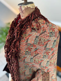 Antiker viktorianischer Paisley-Dolman, ca. 1880