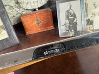 Silberner Präsentationsrahmen Kaiser Wilhelms II. – Fotografie mit Originalunterschrift von 1931