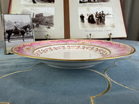 Damast-Service-Servierplatte, Kaiser Wilhelm II., datiert 1906