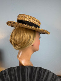 Antique French Straw Walking Hat, ca. 1901 – AU CHINOIS Marseille
