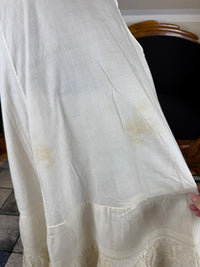 Antique Edwardian Petticoat from Lady Gillman Wedding Trousseau ca. 1911