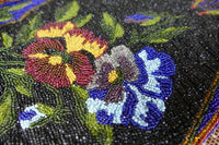 Art Déco Stiefmütterchentasche, 1920er