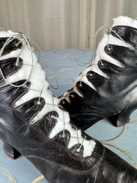 Sandalenstiefel, ca. 1870