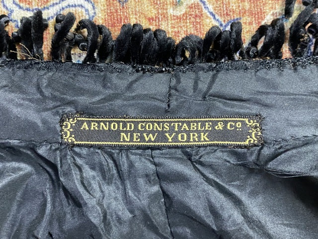 ARNOLD CONSTABLE &amp; Co. Dolman, New York, 1880er Jahre