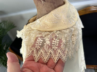 Besticktes Wollcape, England, 1880er Jahre
