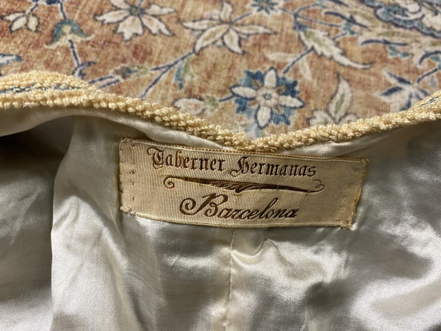 TABERNER HERMANAS Jacke, Barcelona, ​​ca. 1912