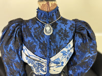 Antikes Empfangskleid, England, ca. 1896