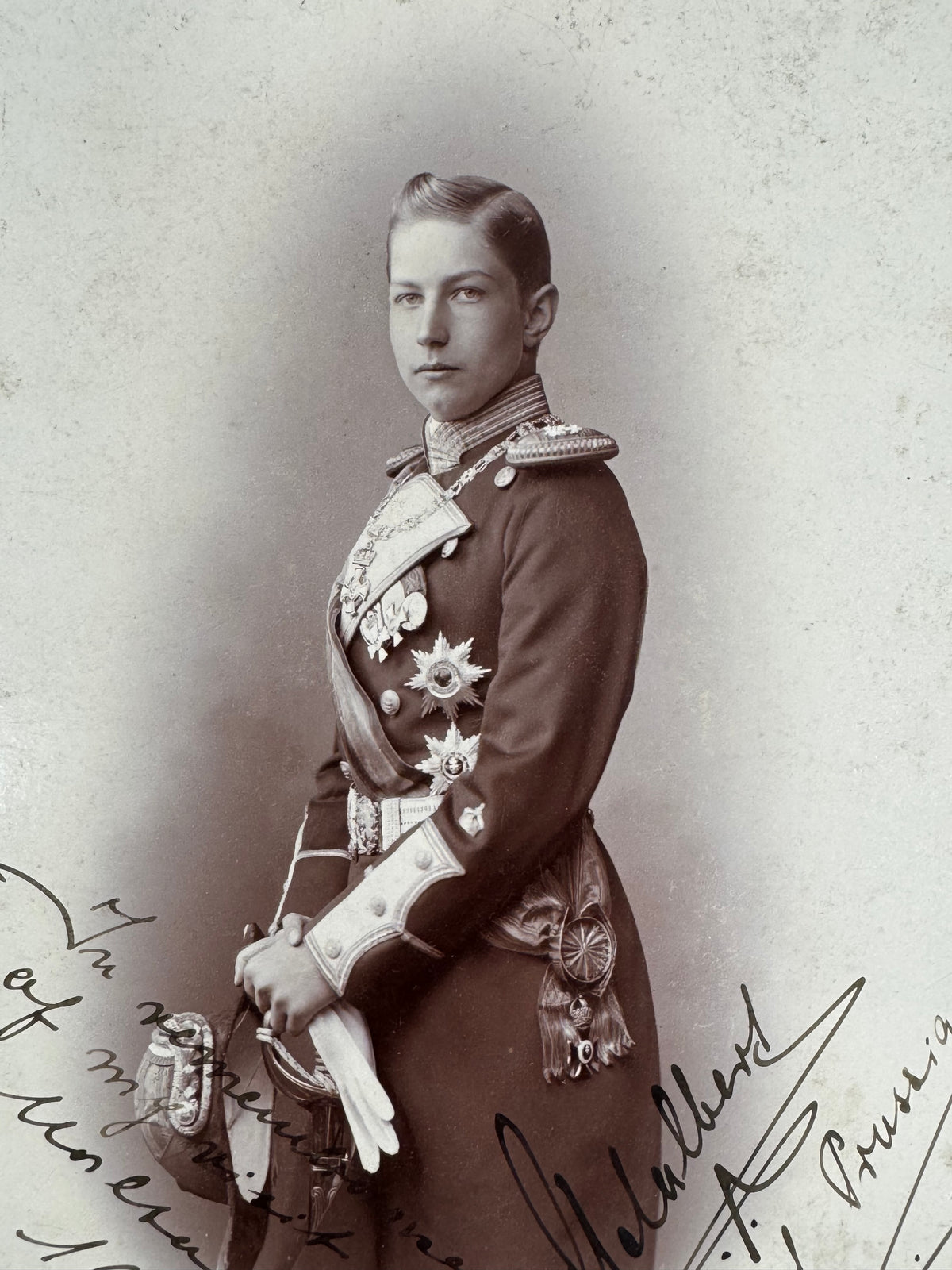 Messjacke und Weste von Prinz Adalbert von Preußen, ca. 1908