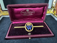 Épingle de présentation de l'empereur Guillaume II – Bijou rare du joaillier de la Cour Werner, Berlin