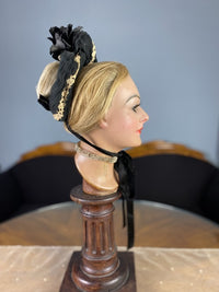 Tüllhaube, ca. 1888