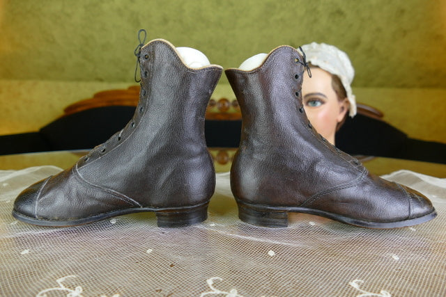 Kinderstiefel, patentiert 1860