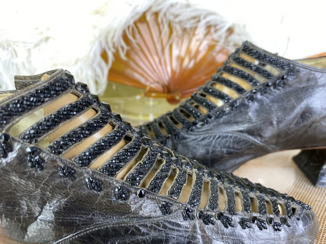 Abendschuhe, ca. 1898