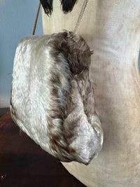 Antiker Gänsefedermuff und -kragen, England, ca. 1890 – Kinderaccessoire