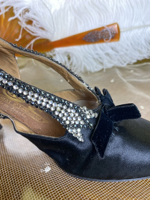 GRAND LUXE Abendschuhe, Frankreich, ca. 1927