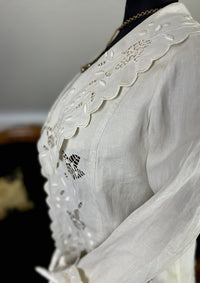 ALTMAN &amp; Co. Leinenjacke, ca. 1910