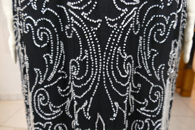Besticktes Flapper-Kleid, Frankreich, ca. 1925