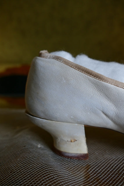 Chevreau-Lederschuhe, ca. 1863-1870