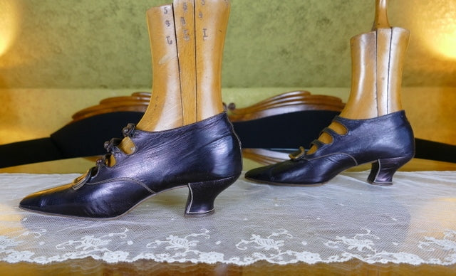 Antike Wanderstiefel aus Leder, ca. 1901