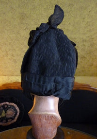 Trauerhaube, ca. 1888