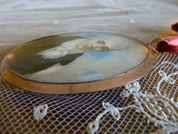 Klassizistisches Porträtmedaillon, ca. 1800