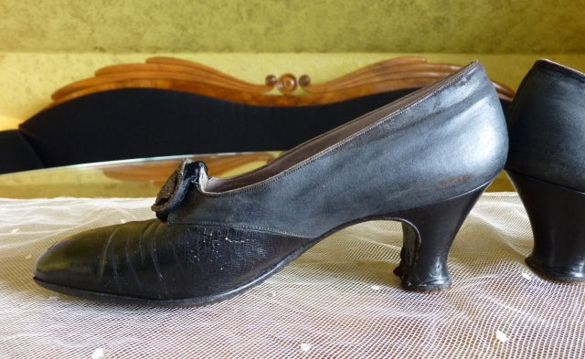 HELLSTERN &amp; SONS Edwardianische Schuhe, Paris, ca. 1905