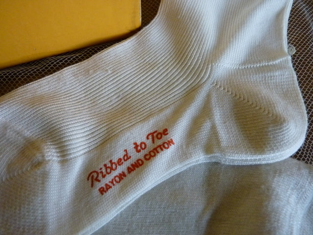 ROLLINS HOSIERY Antike gerippte Strümpfe, 1920er Jahre