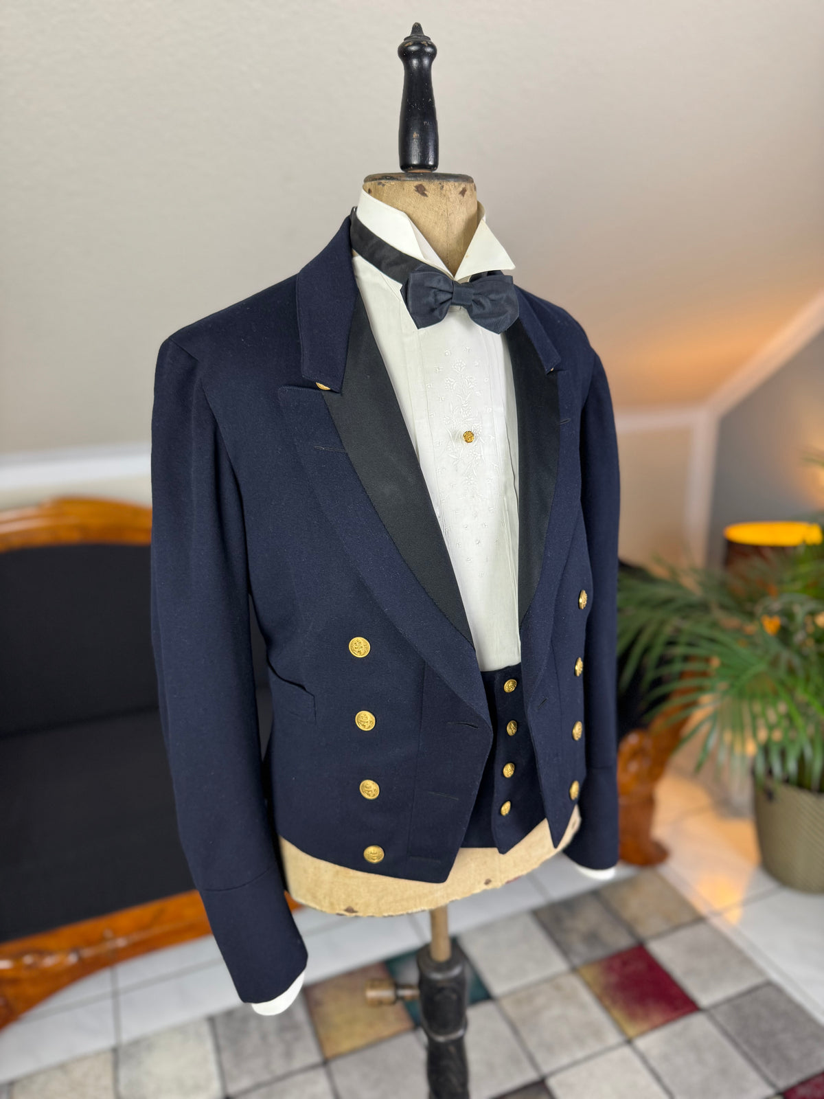 Messjacke und Weste von Prinz Adalbert von Preußen, ca. 1908