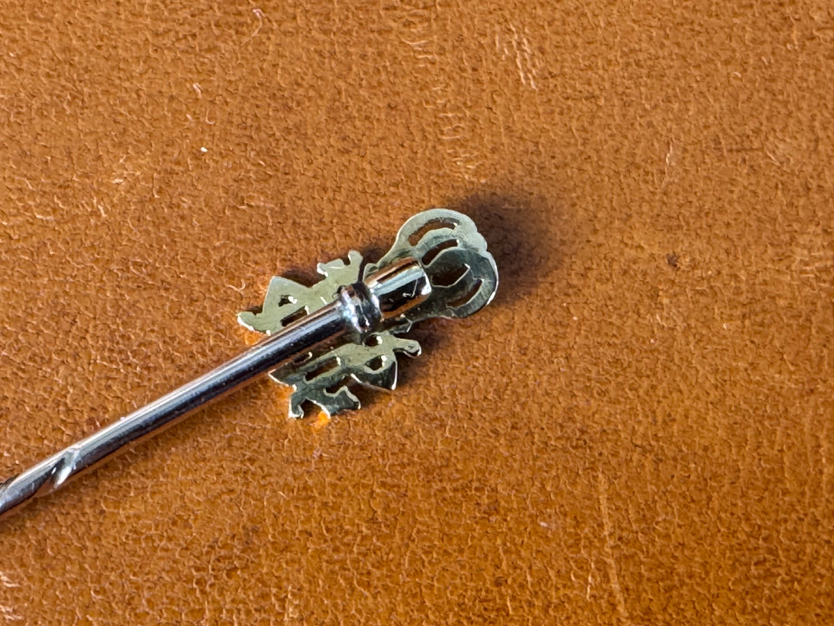 Gold Tie Pin of the Ducal House of Saxe-Meiningen, Gold, ca. 1890