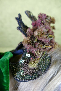 Frau. JOSSE Elegante Haube, Paris, ca. 1884
