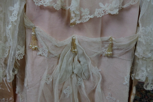 LARUE Ballkleid, Bordeaux-Biarritz, ca. 1898