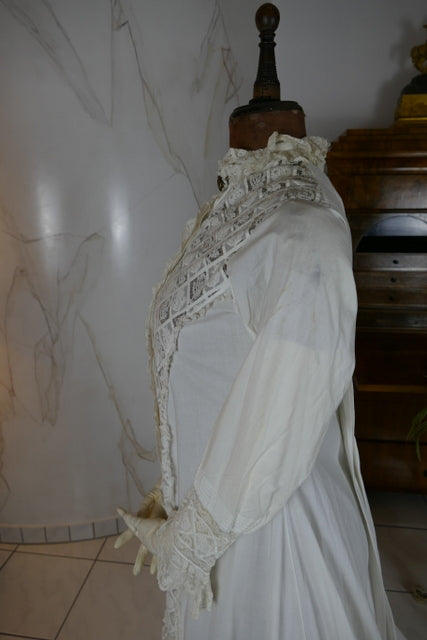 Boudoir-Gewand, Amerika, ca. 1877