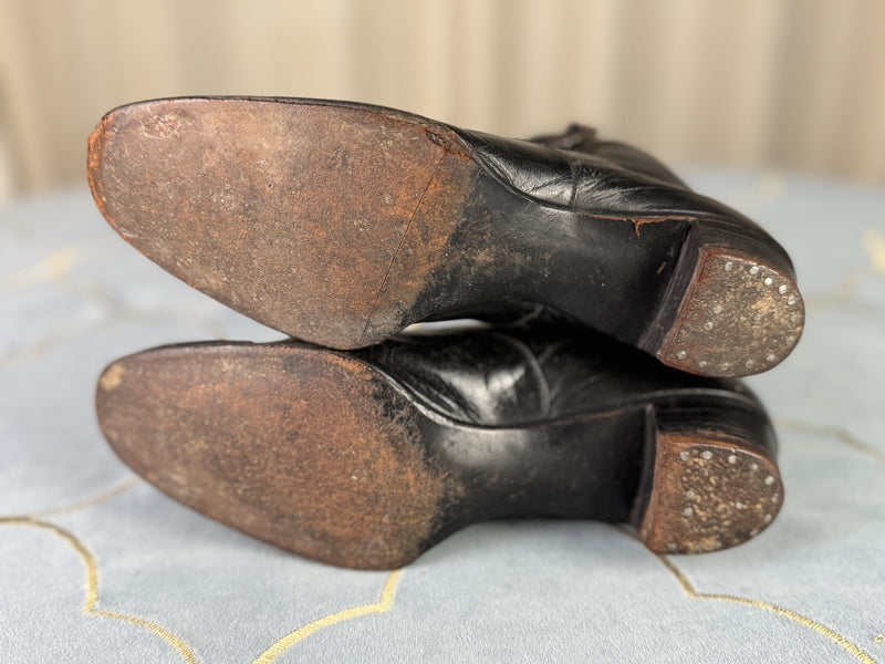 Antike Knopfstiefel, ca. 1900