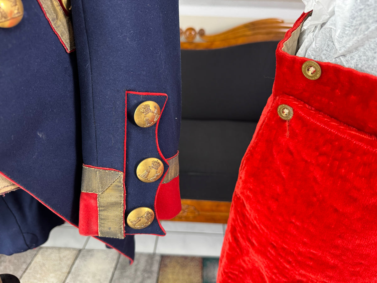 Livree eines Kammerdieners, 1898 – Königliche Dienstuniform für König Edward VII. & Königin Alexandra, Lockinge House