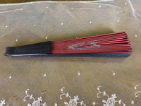 Faltfächer „Blumenverkäufer-Motiv“, um 1900