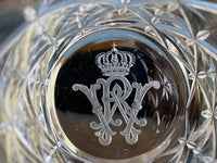 Four Large Water Glasses, Kaiser Wilhelm II, ca. 1890