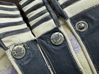 Drei Paar antike Handschuhe – 1860er bis frühes 20. Jahrhundert, Ziegenleder