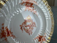 Neuosier-Speiseteller, Kaiser Wilhelm II., datiert 1912