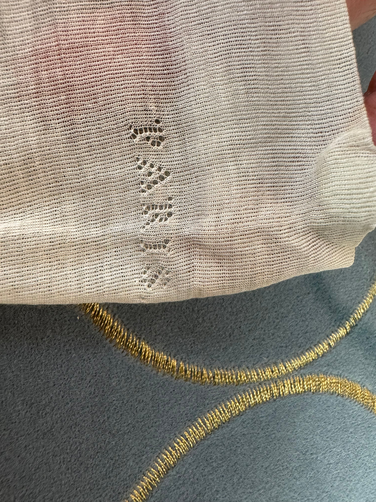 KÖNIGLICHE Strümpfe, aus dem Nachlass der Herzogin Maria Immakulata von Württemberg, geborene Erzherzogin von Österreich, 1900