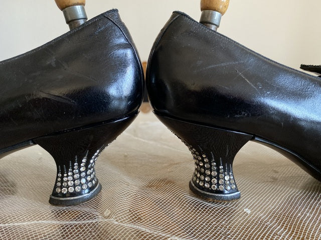 Ballschuhe, Strassabsatz, ca. 1909