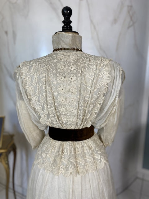 Antikes Edwardianisches Sommerkleid, ca. 1911 – MADAME AGNES UNWIN, London
