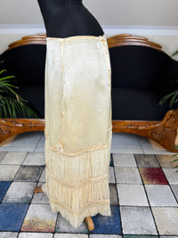 Edwardian wedding petticoat by Reville & Rossiter London, Lady Gillman provenance, 1911