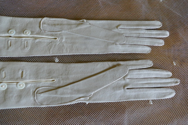 Antike Opernhandschuhe, ca. 1890-1910