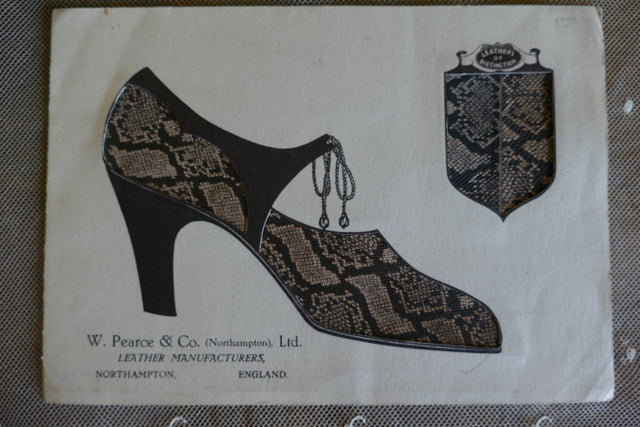 W. PEARCE &amp; Co. Musterblätter, England, ca. 1928
