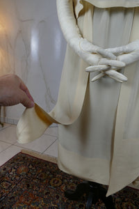 1925 Silk Satin Wedding Dress