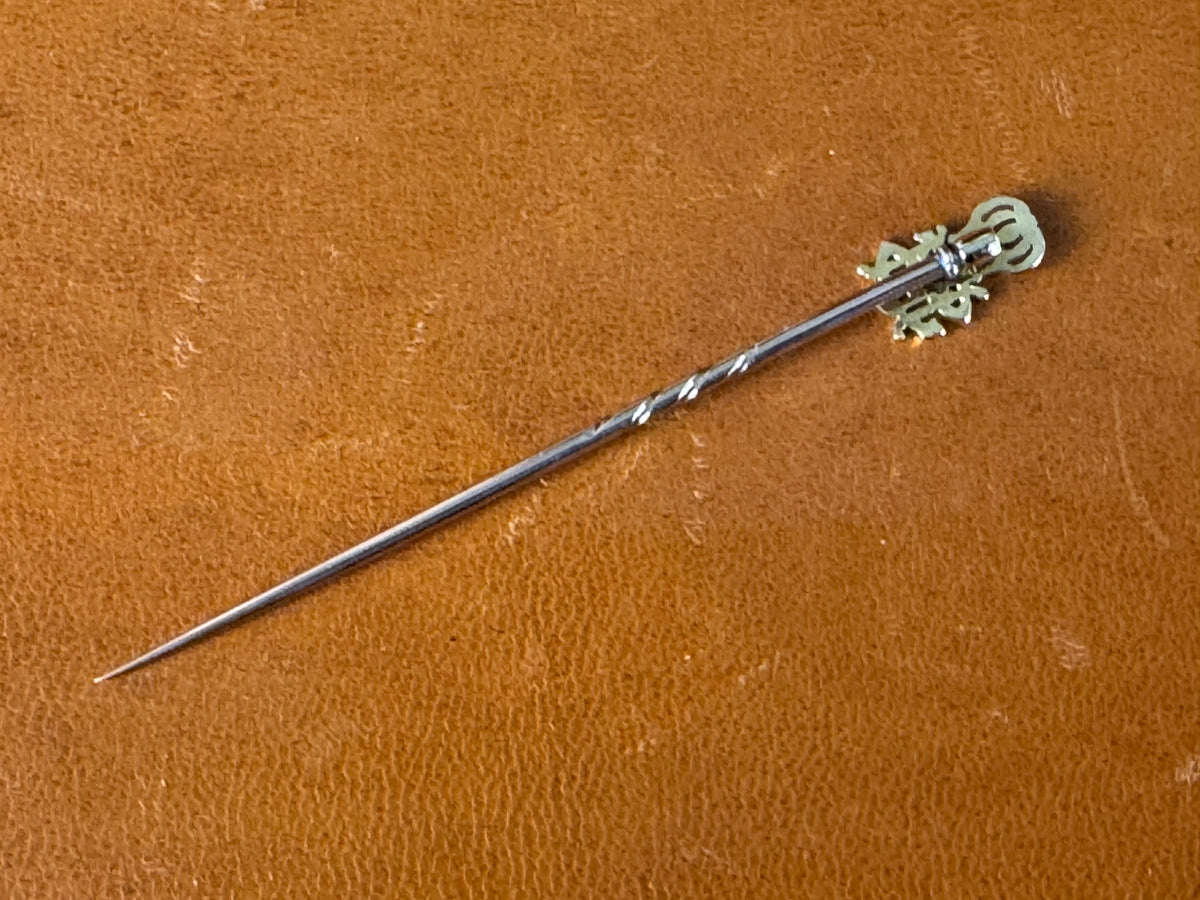 Gold Tie Pin of the Ducal House of Saxe-Meiningen, Gold, ca. 1890